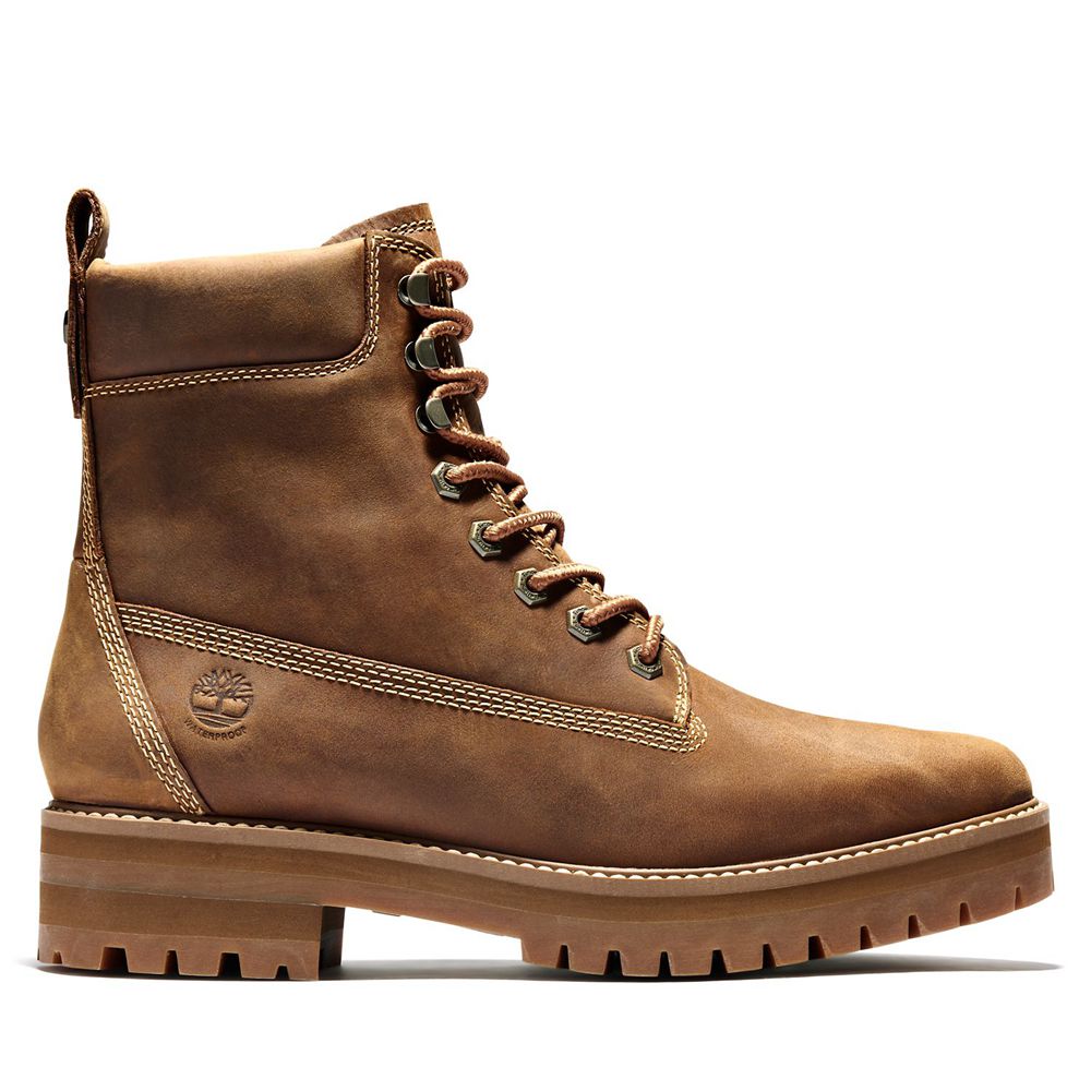 Timberland Μποτες Χιονιού Ανδρικα Καφε - Courma Guy Ek+ Waterproof - Greece 1407938-TF